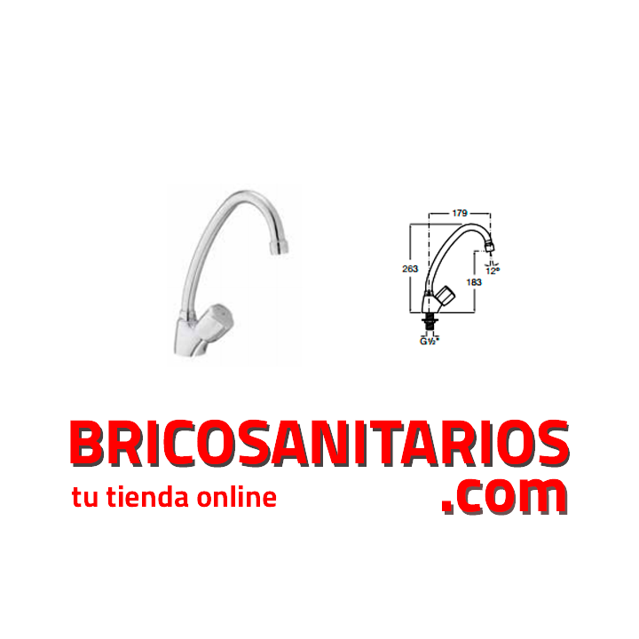 GRIFO COCINA BRAVA A5A8630C00 ROCA